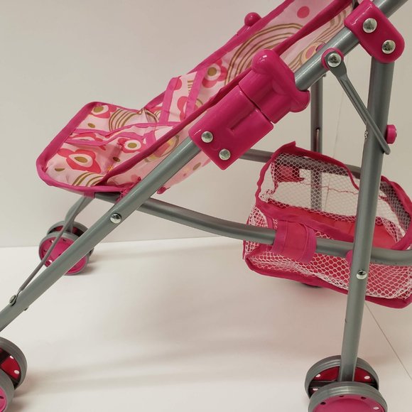 New Doll Stroller (Floral) - Picture 14 of 16